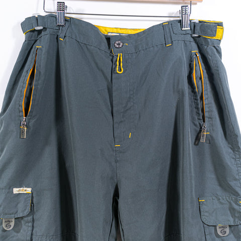 SLIP Cargo Shorts Paratrooper Parachute Baggy Skate Hip Hop