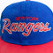 Sports Specialties New York Rangers Script Snapback Hat Twill