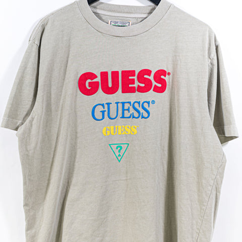 Guess Jeans Spell Out T-Shirt Logo
