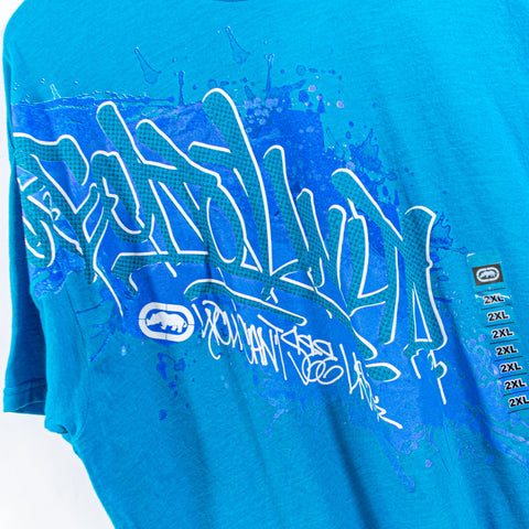 Ecko Unltd Graffiti T-Shirt Hip Hop Baggy Mall Goth