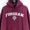 Champion Fordham University Crest Hoodie Sweatshirt New York