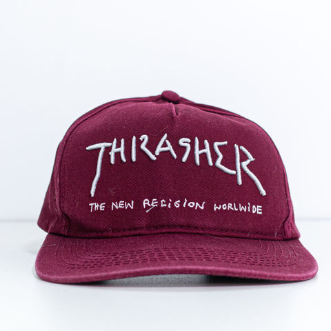 Thrasher The New Religion Worldwide Snapback