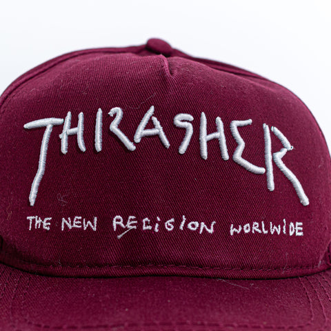Thrasher The New Religion Worldwide Snapback
