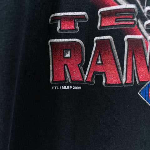Texas Rangers Baseball T-Shirt Skyline MLB