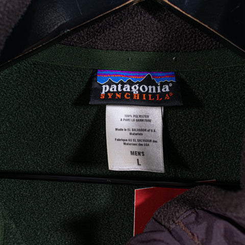 Patagonia Synchilla Windproof Fleece Jacket Full Zip Gorpcore 2007 STY 27465