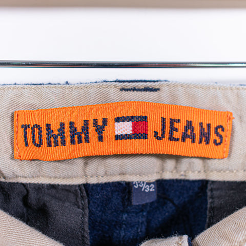 Tommy Jeans Hilfiger Wool Blend Cargo Pants Hip Hop Archival