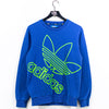 Adidas Trefoil Logo Sweatshirt Crewneck Embroidered