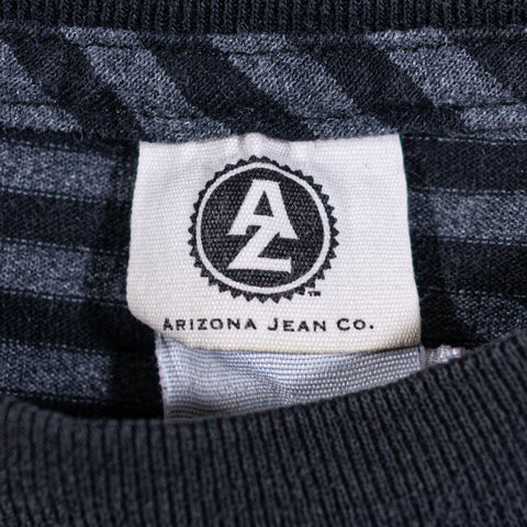 Arizona Jeans Striped T-Shirt Surf Skater Grunge