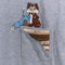 Looney Tunes Wile E Coyote RoadRunner Pocket T-Shirt