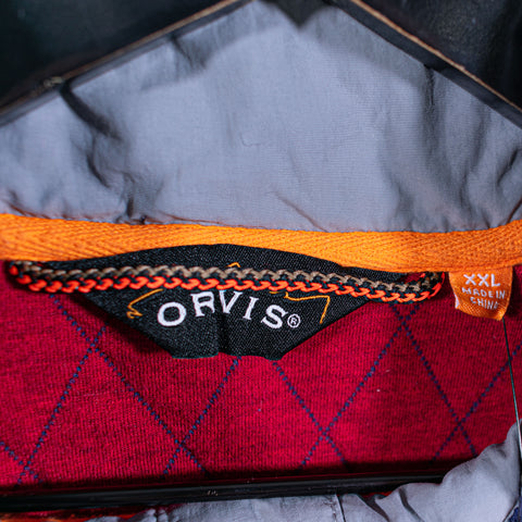 Orvis Quilted Snap Pullover Sweatshirt