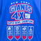 New York Giants NFL 4 Time Super Bowl Champions T-Shirt