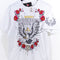 SouthPole T-Shirt Eagle Roses Hip Hop Mall Goth Skater