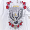 SouthPole T-Shirt Eagle Roses Hip Hop Mall Goth Skater