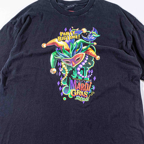 2005 Universal Studios Mardi Gras T-Shirt Theme Park