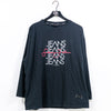 Sean John Jeans T-Shirt Long Sleeve Spell Out Hip Hop