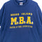 Goose Island MBA Masters of Beer Appreciation T-Shirt Funny Joke