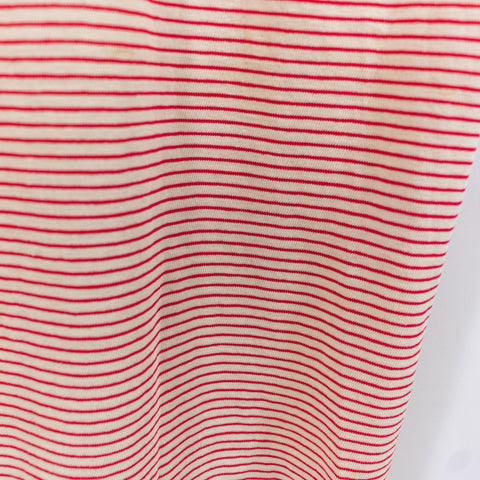 Champion Running Man Striped V Neck Sleep T-Shirt Long Miami Ohio Bunny