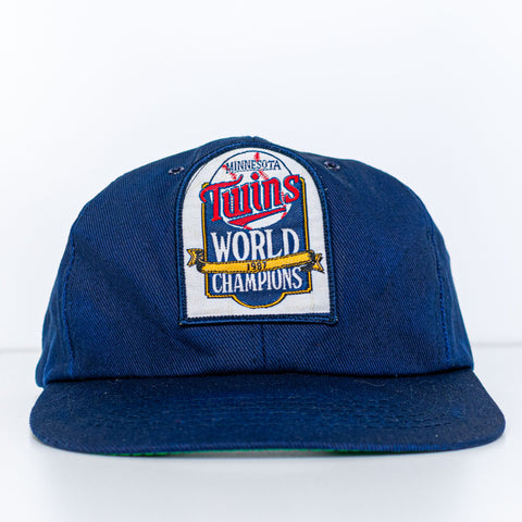 1987 World Series Champions Minnesota Twins SnapBack Hat MLB Dairy Queen Baseball