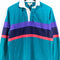 LL Bean Striped Rugby Shirt Made in USA