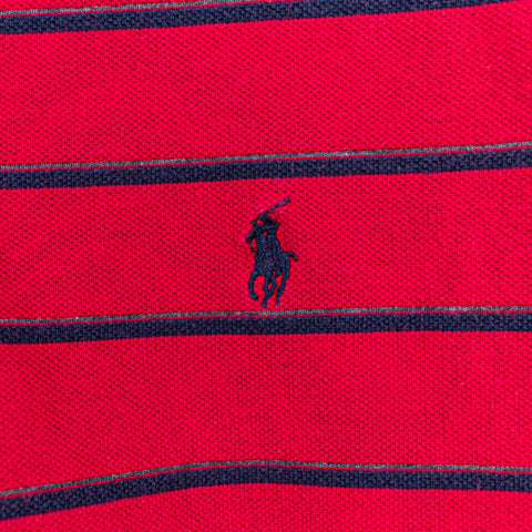Polo Ralph Lauren Pony Striped Long Sleeve Polo Shirt