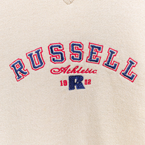 Russell Athletic Spell Out Sweatshirt Crewneck Tonal