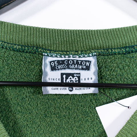 LEE Cross Grain Sun Faded Green Sweatshirt