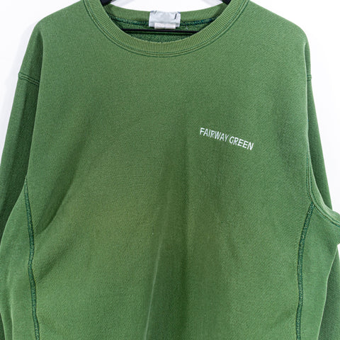 LEE Cross Grain Sun Faded Green Sweatshirt
