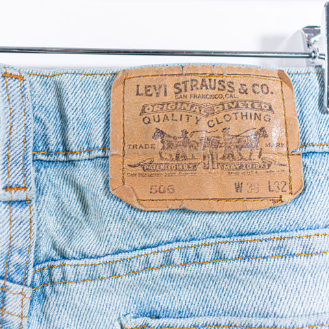 Levis 506 Jeans Repaired Patched Grunge