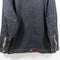 Ecko Unltd Complex Zip Sleeve Waxed Denim Jacket Hip Hop Baggy