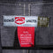 Ecko Unltd Complex Zip Sleeve Waxed Denim Jacket Hip Hop Baggy