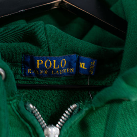 Polo Ralph Lauren Full Zip Hoodie Sweatshirt Sportsman Apparel Talon Zipper
