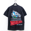 Marlboro Unlimited Train Pocket T-Shirt Cigarette Skater Biker