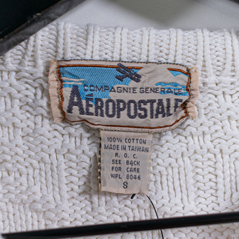 Aeropostale Knit Sweater Varsity Preppy