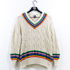Rowing Blazers Target Croquet Cable Knit Sweater Varsity