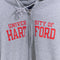 Champion University of Hartford Hoodie Sweatshirt Zip Up