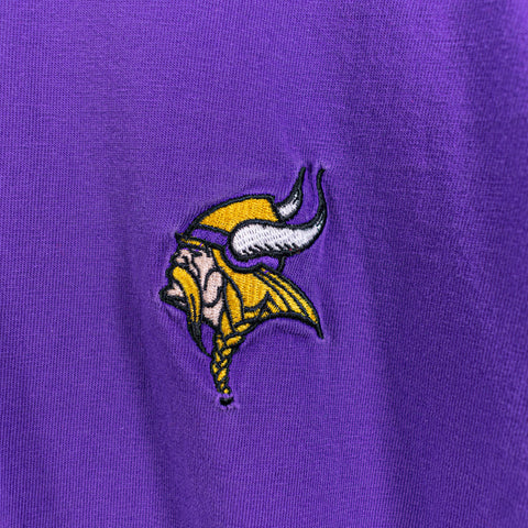 Starter Minnesota Vikings Mock Neck T-Shirt Long Sleeve