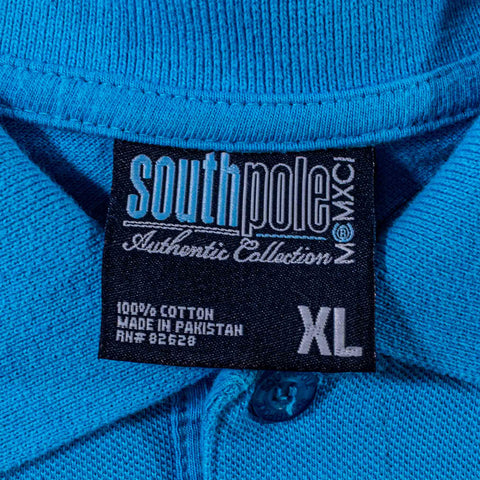 SouthPole Embroidered Logo Polo Shirt