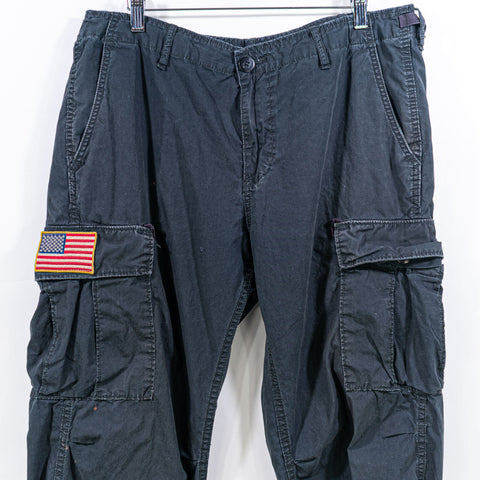Denim Supply Ralph Lauren USRL Flag Military Cargo Pants Paratrooper