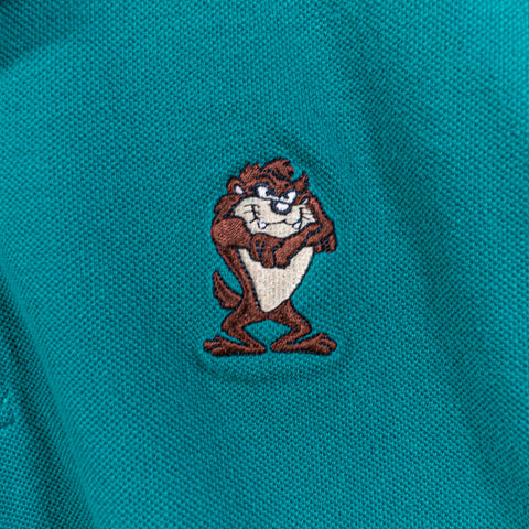 Warner Bros Taz Polo Shirt Tazmanian Devil