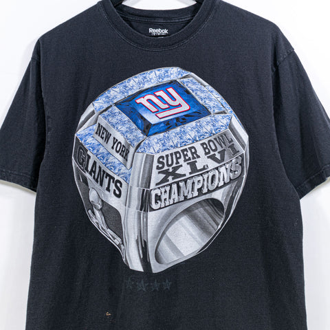 New York Giants NFL Super Bowl Ring Reebok T-Shirt