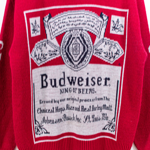 Budweiser Beer Knit Sweater AOP Signet