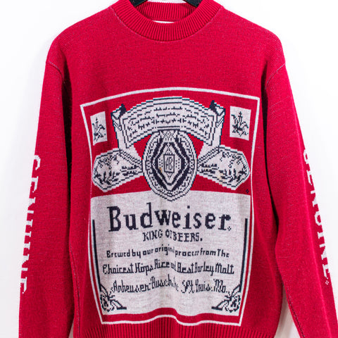 Budweiser Beer Knit Sweater AOP Signet