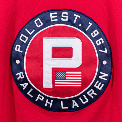 Polo Ralph Lauren P Flag T-Shirt Embroidered