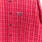 Pelle Pelle Marc Buchanan Plaid Button Shirt Embroidered Hip Hop