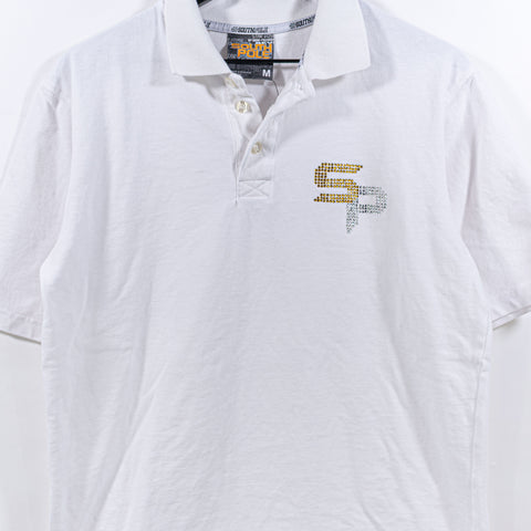 SouthPole Polo Shirt Hip Hop Rhinestone Bedazzled