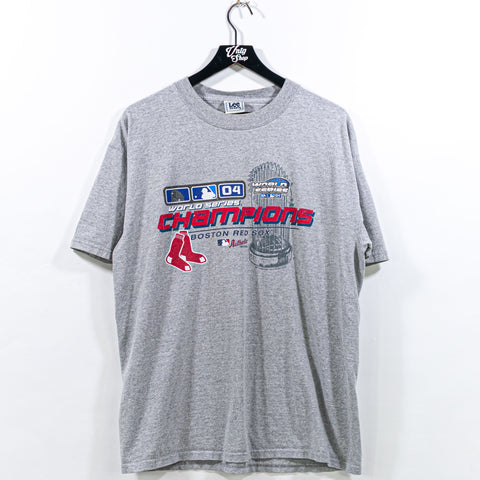 2004 Boston Red Sox World Series Champions T-Shirt LEE Sport