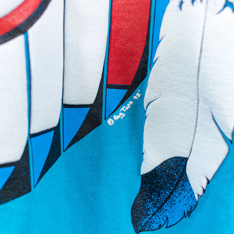 1992 Native American Print T-Shirt Rag Tops