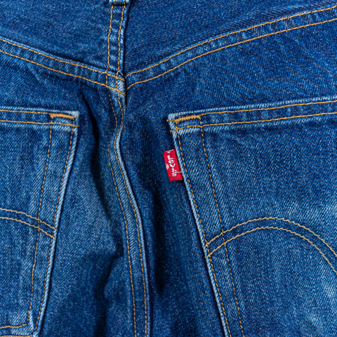 Levis 501 Button Fly Jeans Grunge Skater