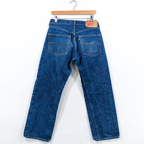 Levis 501 Button Fly Jeans Grunge Skater