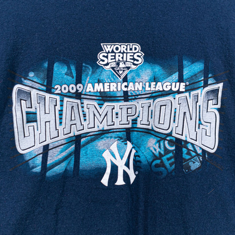 New York Yankees 2009 World Series Champions MLB T-Shirt Long Sleeve